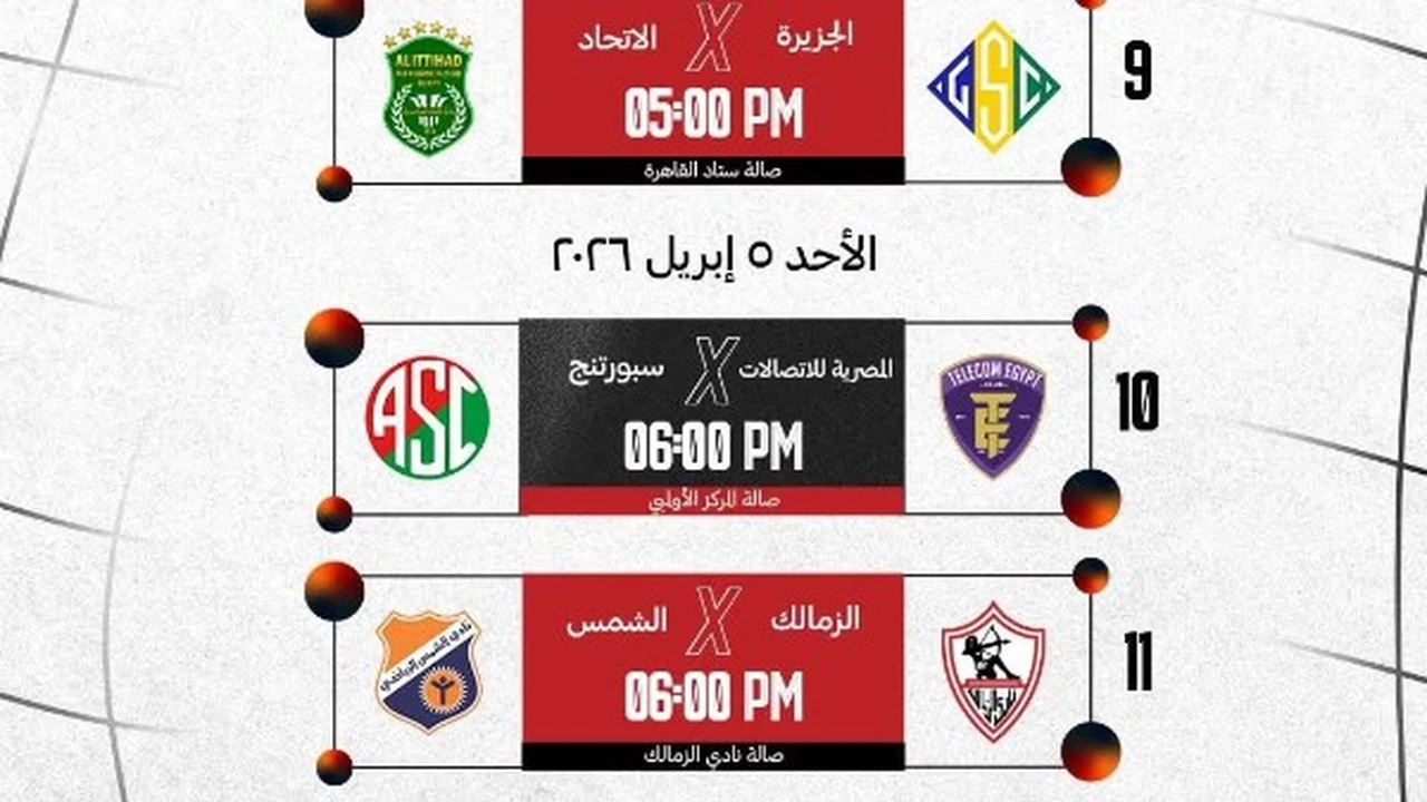 النهائيات في حسن مصطفى.. اتحاد السلة يكشف مواعيد ربع نهائي كأس مصر